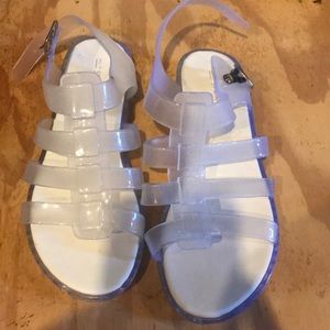 NWT call it spring jelly sandals